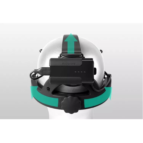 Sunnylife Adjustable Head Strap with Battery Clip DJI FPV Googles V2