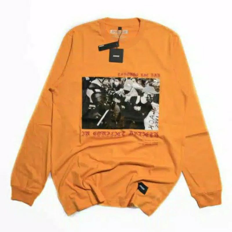 TSHIRT LONGSLEEVE-ORANGE-LONGSLEEVE