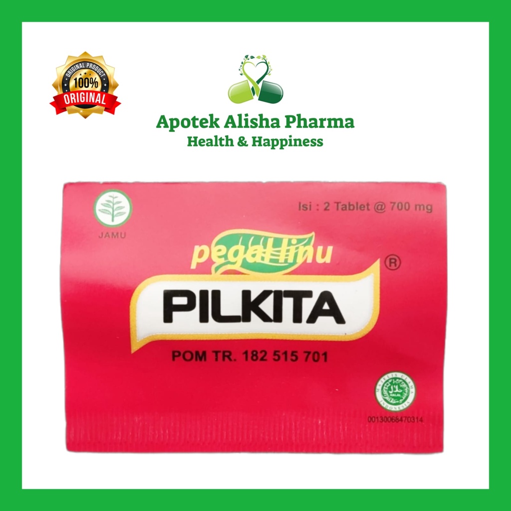 PILKITA Strip 2 Tablet - Obat Pegal Linu Encok