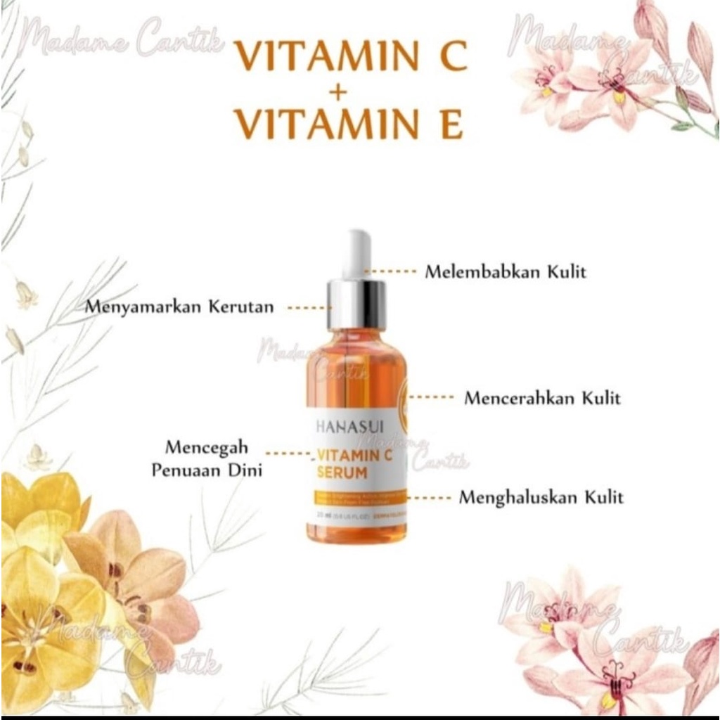 SERUM VITAMIN C PENCERAH WAJAH HANASUI