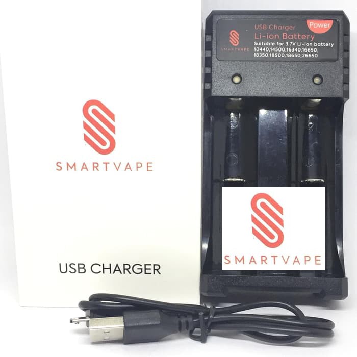 Charger Smart Usb Baterai 18650 21700 Kdest 1 2 4 Slot