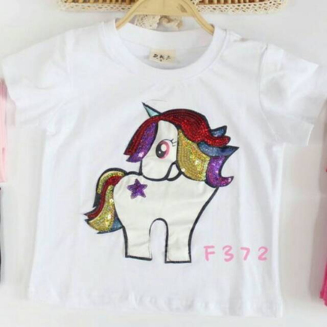 Rainbow Unicorn Lamp Tee