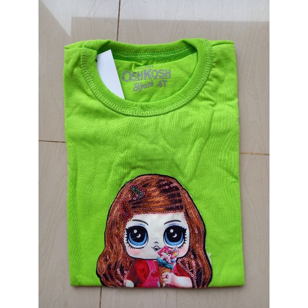 KAOS ANAK LOL(LED) KAOS ANAK PEREMPUAN(LED) KAOS LOL ANAK