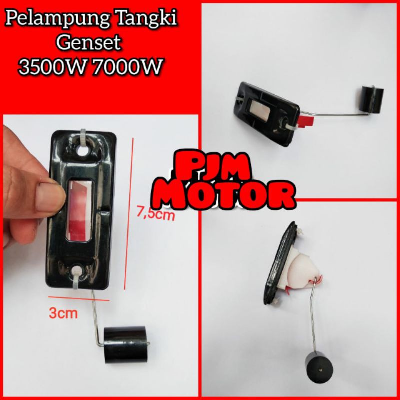 Fuel Gauge Fuel Meter Amper Tangki Minyak Bensin Mesin Genset 2kw 3kw 4kw 5kw 6kw 4tak ec2500
