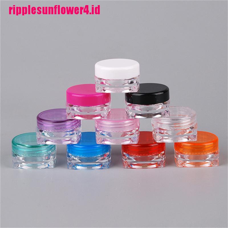 Pot Jar Kosong 3g 5g Untuk Eyeshadow Lip Balm Krim Wajah