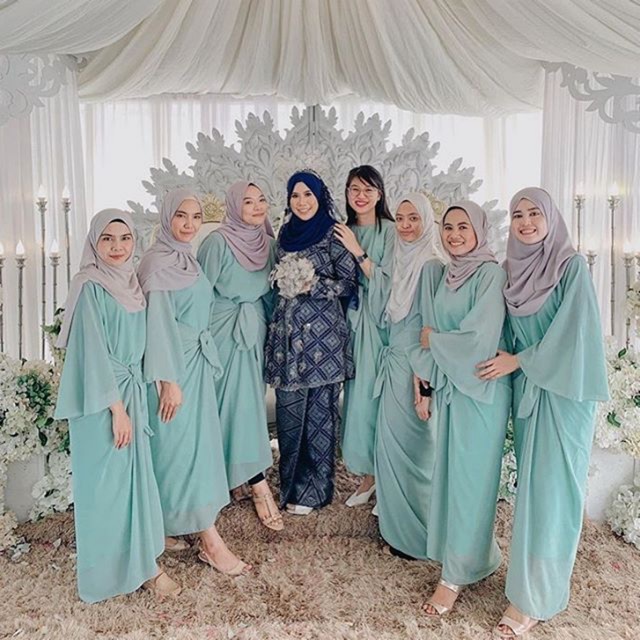 Ronna Dress Bridesmaid | Kaftan Bridesmaid | Bridesmaid Couple