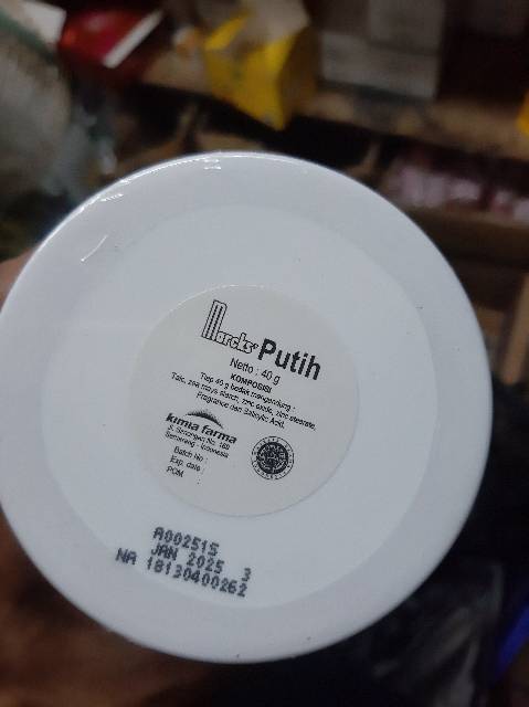 BEDAK TABUR MARCKS BPOM