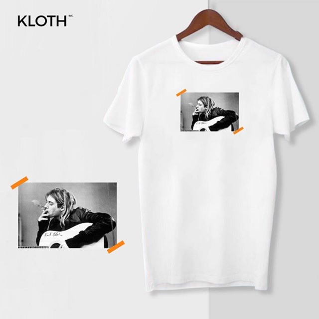 KAOS BAJU TSHIRT GRAPHIC TEE KURT COBAIN