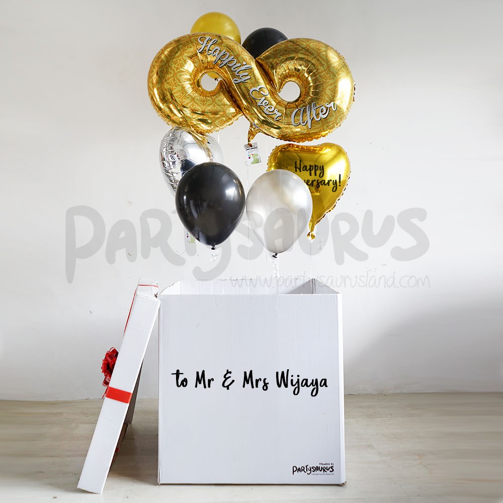 Infinite Love Mega Floatbox Surprise Balon Box