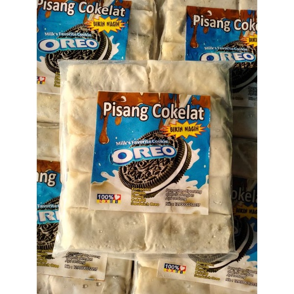 

Enaaak Piscok Meleer Pisang Dengan Cokelat Lumeer 10s Frizen Food