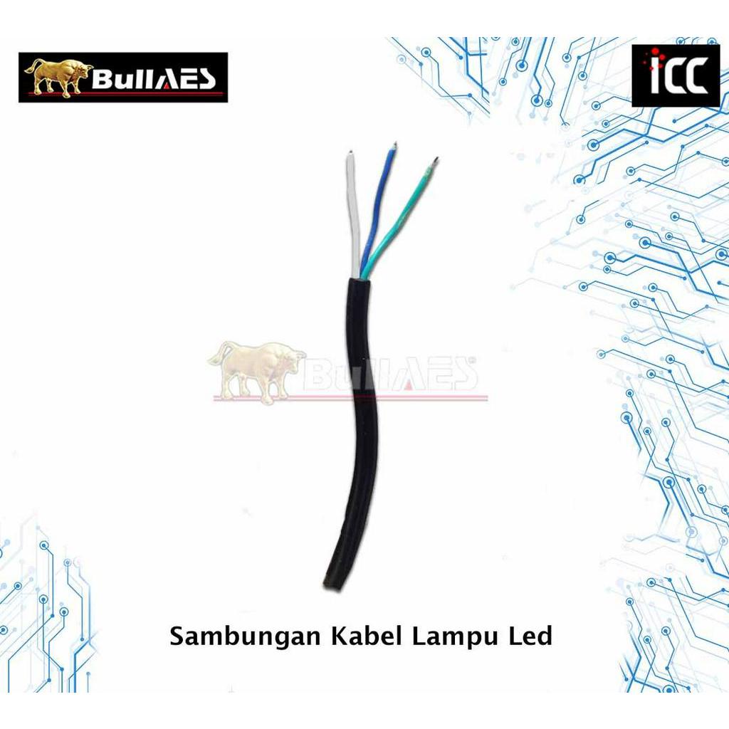 Lampu Tembak E03B I Lampu Sorot Motor Merk ICC