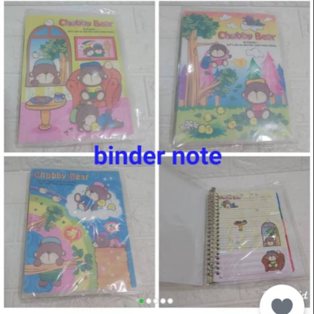 

Binder note