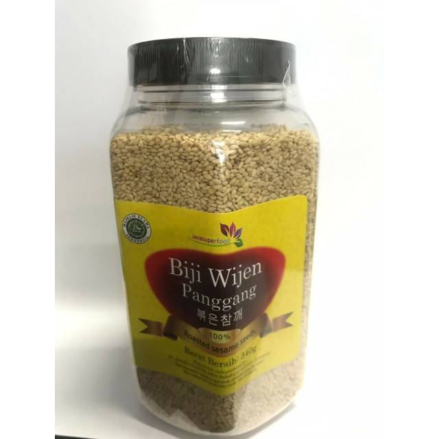 

BIJI WIJEN PANGGANG SANGRAI 340gr / JAVA SUPERFOOD / BUMBU DAPUR / BIJI-BIJIAN