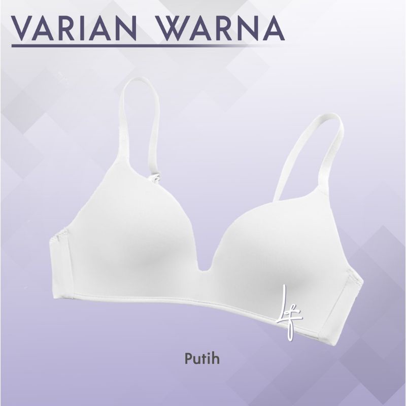 Bra Polos Wanita Bahan Lembut Import