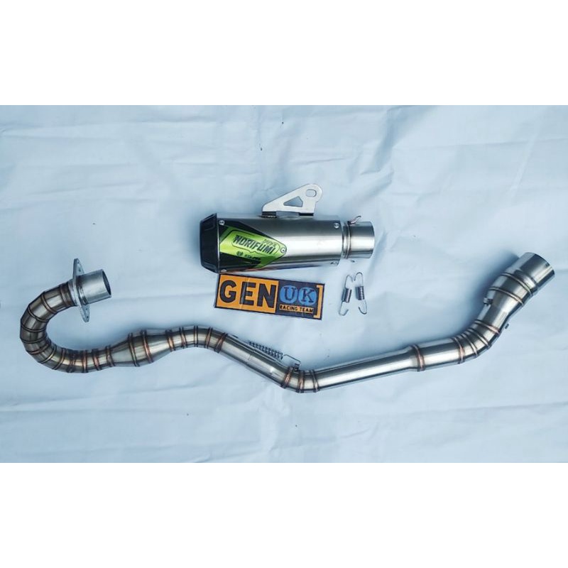 knalpot NORIFUMI GTX PRO untuk KLX S L BF CRF DLL