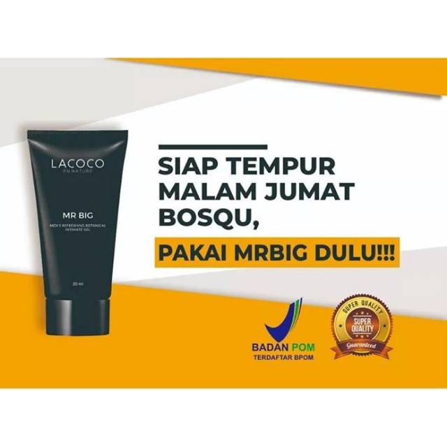 MR Big Lacoco | MrBIG khusus Pria | Lacoco Nasa