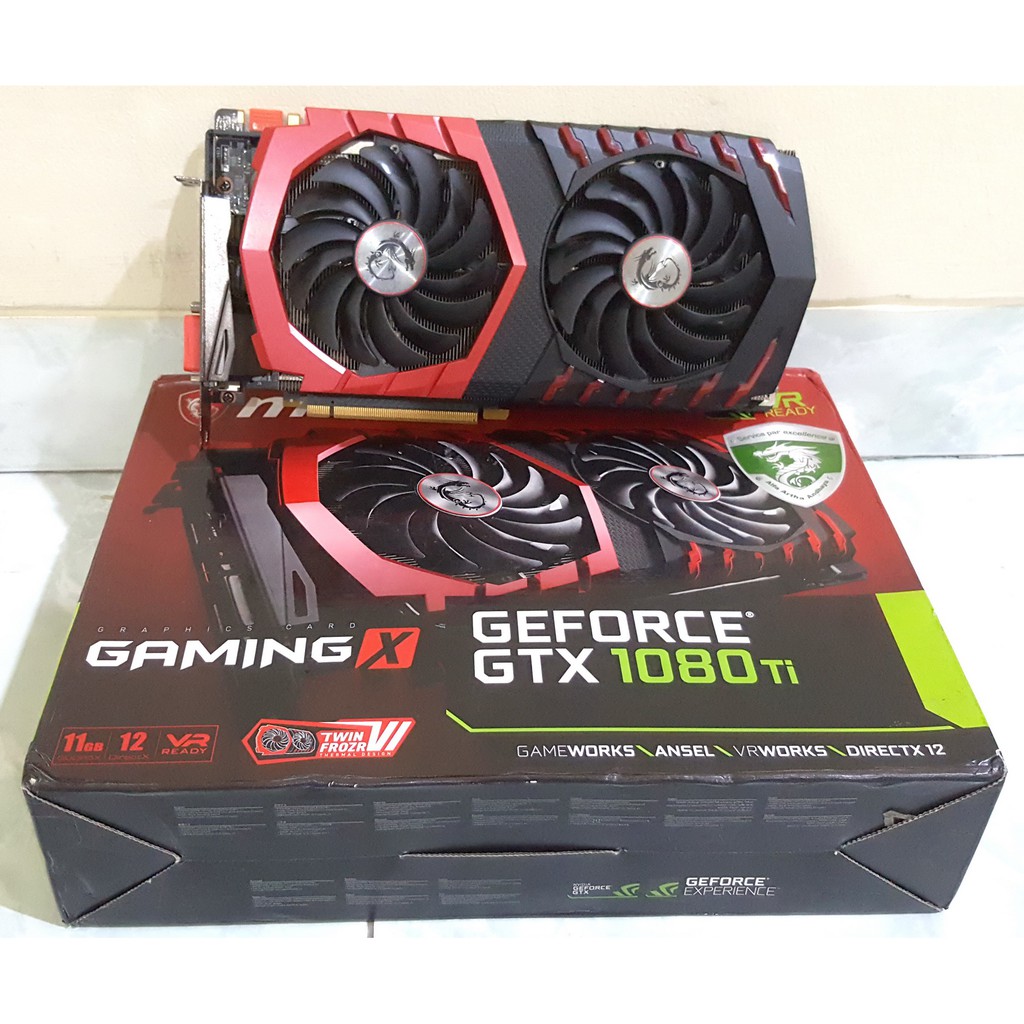 MSI GTX 1080 TI GAMING X 1080TI  NOT 2060 2060SUPER 2070 1660 1660TI 1660SUPER 2080 3060 3060TI