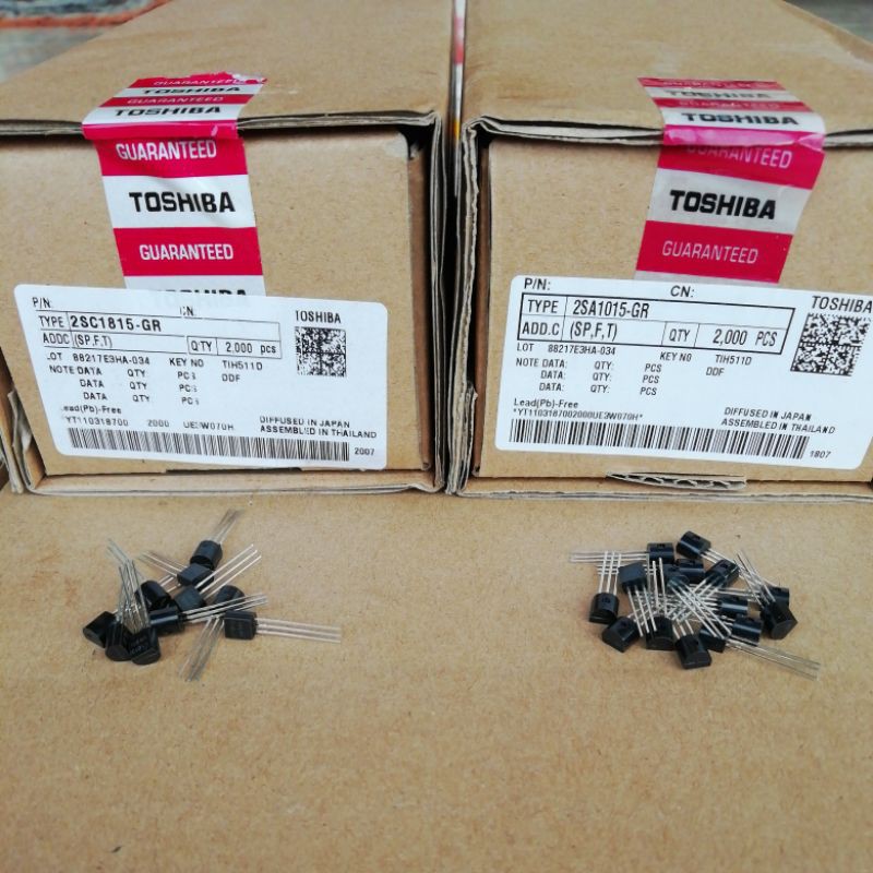 TRANSISTOR C1815 A1015 TOSHIBA TANPA RENTENG