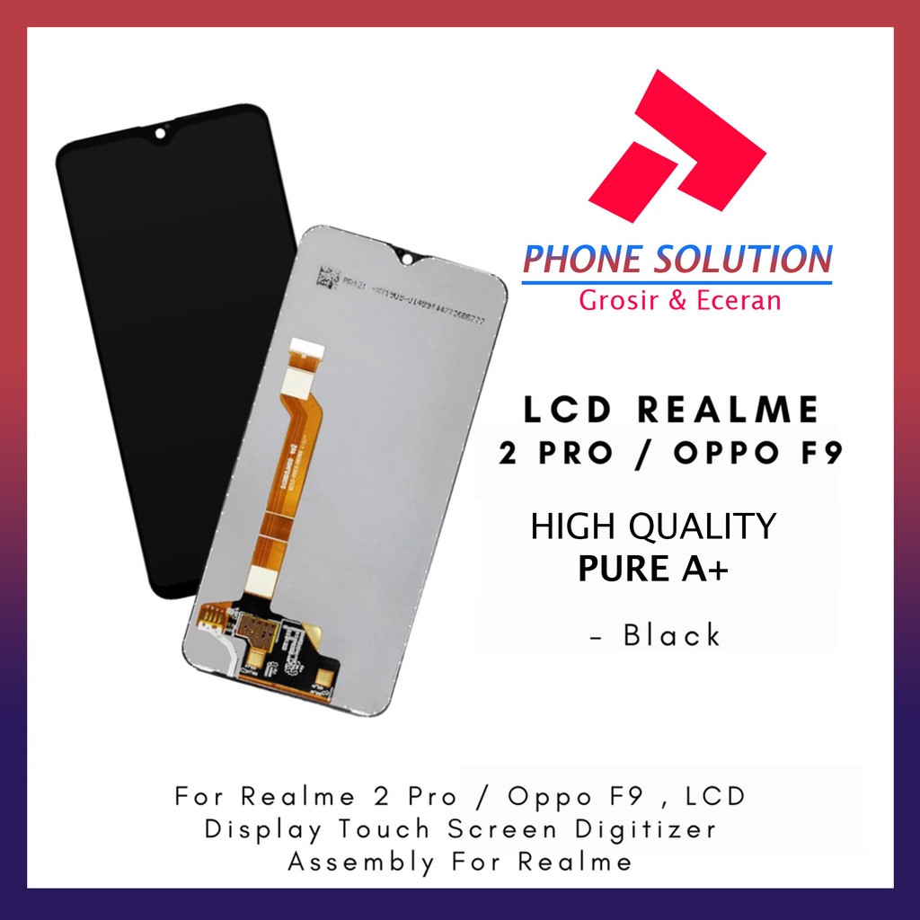 LCD Oppo F9  LCD Realme 2 Pro Universal Fullset Touchscreen - Parts Kompatibel Dengan Produk Oppo // Supplier LCD Oppo F9 - Garansi 1 Bulan