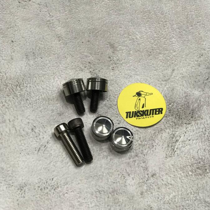 Best Seller] Monel Tutup Lubang Spion For Vespa Matic Sprint Primavera - Sprint 3V