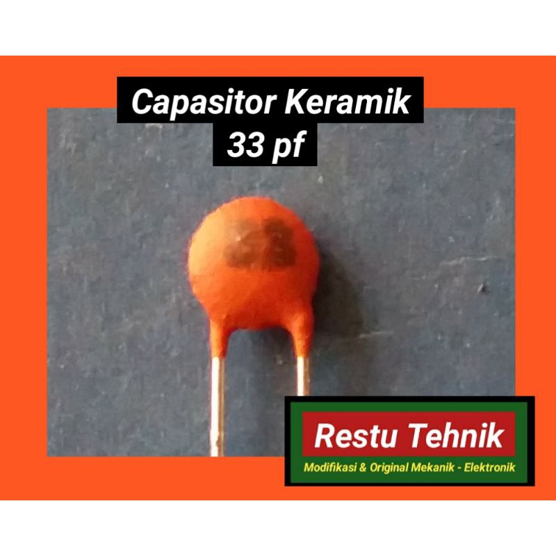 capasitor keramik 33pf