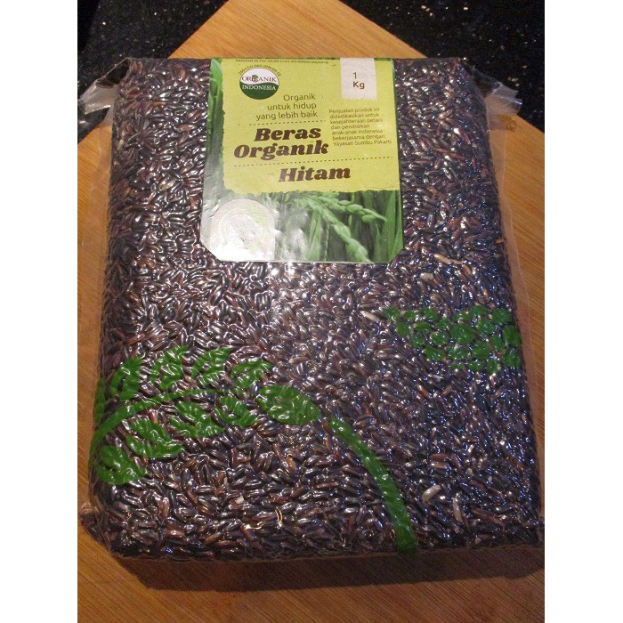 

BERAS HITAM ORGANIK LINGKAR ORGANIK 1 KG - BERAS ORGANIK - BERAS SEHAT