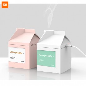 Xiaomi Milk Box Ultrasonic Air Humidifier Purifying USB Charging 260ML - DSHJ-H-001 - Pink