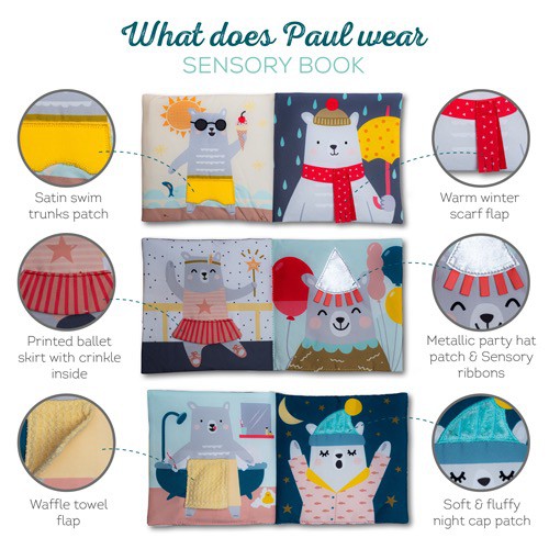 Taf Toys What does Paul Wear Book