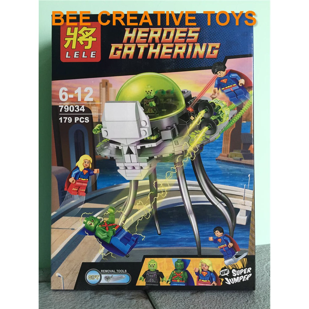 Lele Superman Heroes Gathering 79034