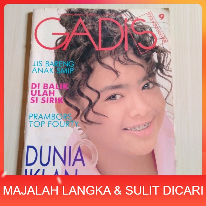 Majalah GADIS No.9 Apr 1991 DIAN (RARE ITEM) Langka