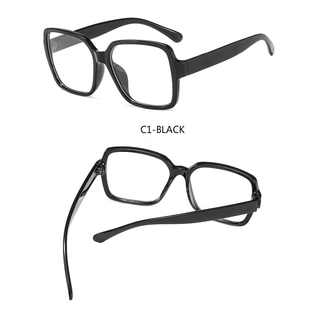 Fashion metal hinge ins retro square men's and women's glasses