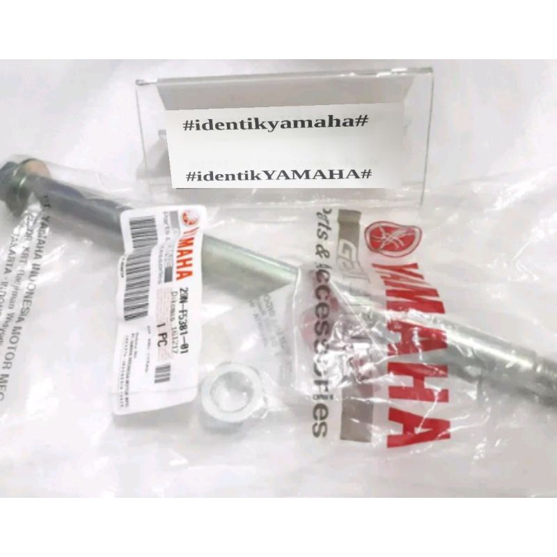 As roda belakang as tromol belakang axle wheel set ori rx king