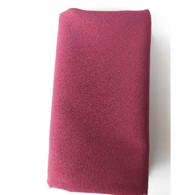Pashmina diamond italiano 150x75 creepe-Maroon