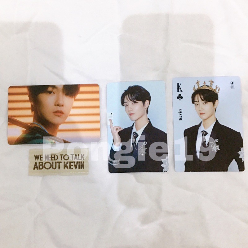 THE BOYZ KEVIN SPECIAL EDITION MD/ MERCHANDISE/ STANDEE/ PLAYING CARD/ STICKER/ TIN CASE/ AR CARD PC