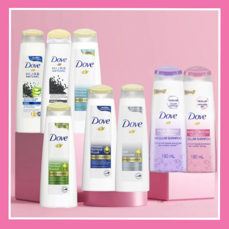 Jual Dove Shampo All Varian 70ml135ml290ml Shopee Indonesia