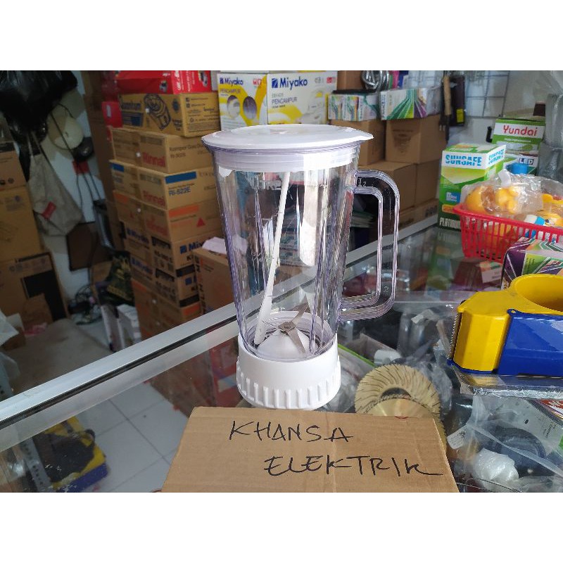 Gelas Blender Kirin Kbb 230 240 250 (saklar/tombol merah)