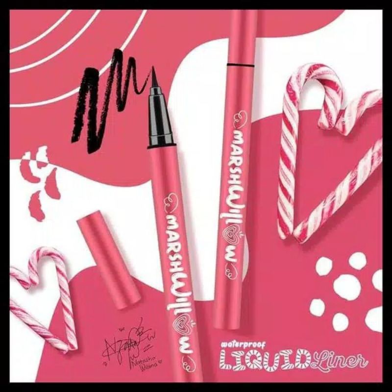 MARSHWILLOW BLACK FOREST LIQUID EYELINER BY NATASHA WILONA