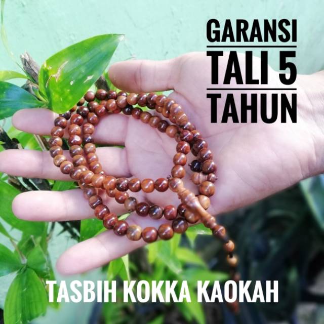 Tasbih kokka Kaukah Tasbeh kauka kokka Asli Tali super besar