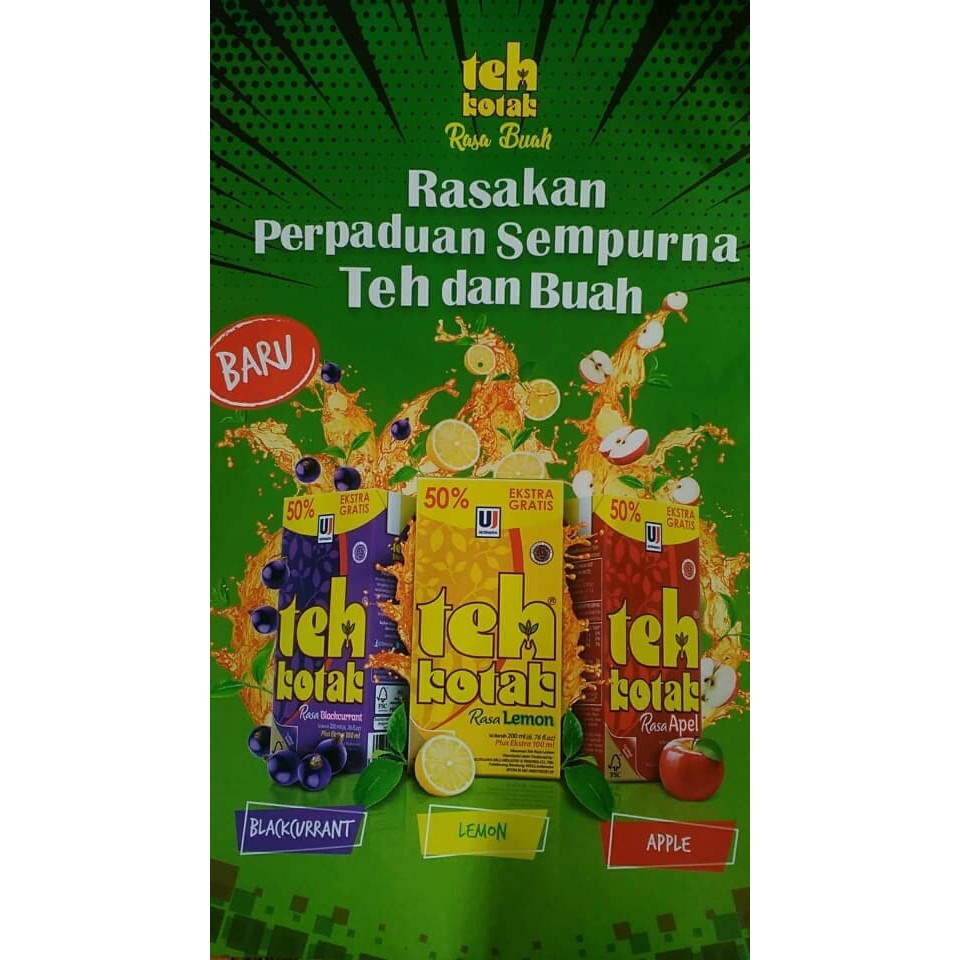 

Teh kotak rasa buah vnl2403