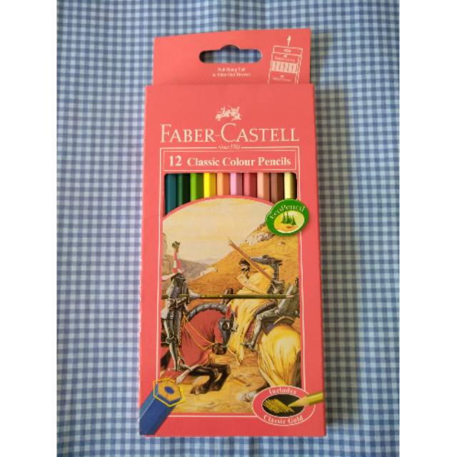 Faber Castell Pensil Warna isi 12