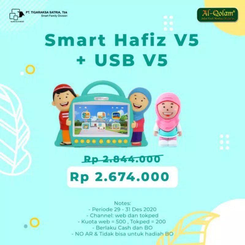TIGARAKSA EDUCATIONAL | SMART HAFIZ VERSI 5 NEW | MAINAN EDUKASI | HAFIZ DOLL | BISA ARISAN
