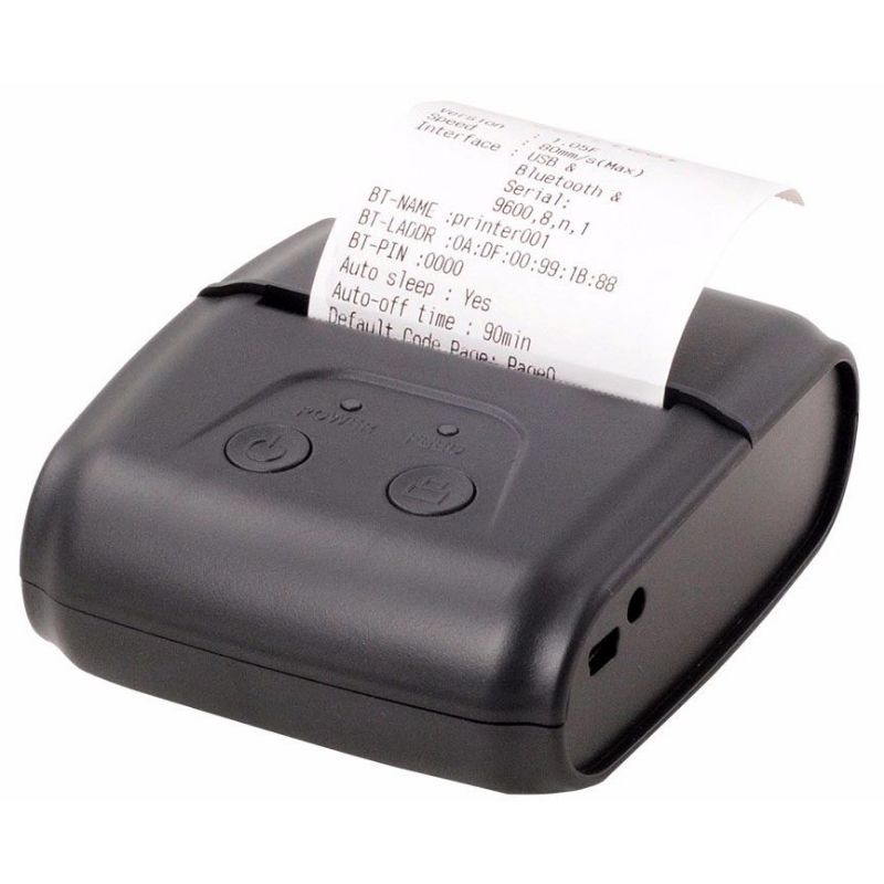 Xprinter POS Bluetooth Thermal Receipt Printer 58mm - XP-P200 - Black
