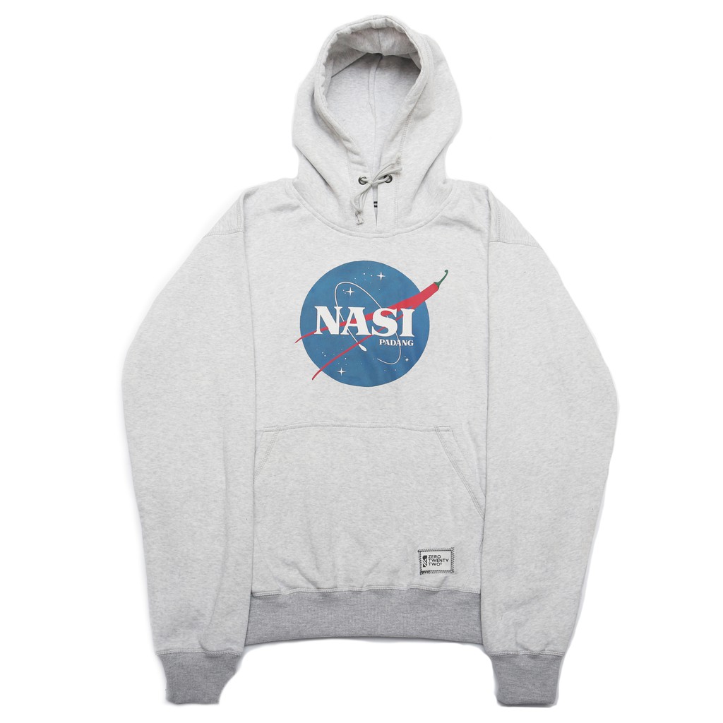 Hoodie Nasi Padang Grey By ZeroTwentyTwo