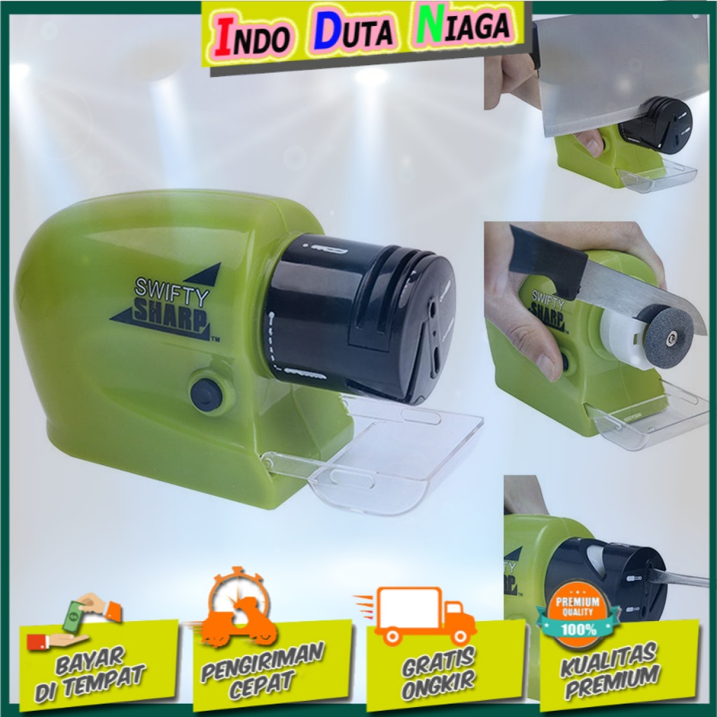 Swifty Sharp Electric Sharpener / Pengasah Pisau Elektrik