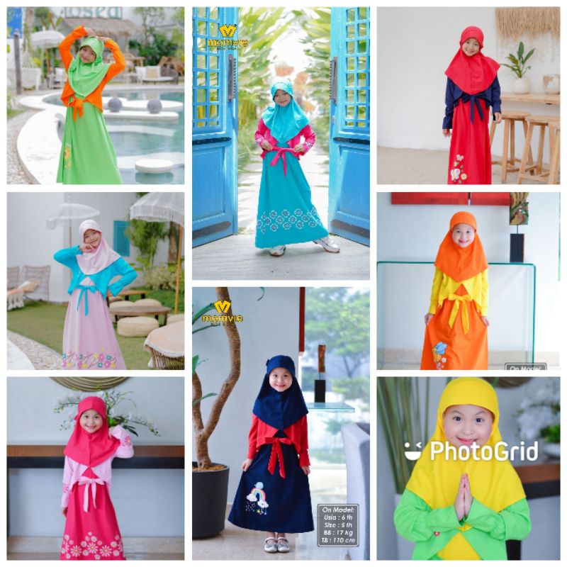 Momvie Gamis Anak  Cardy  4_12 Thn