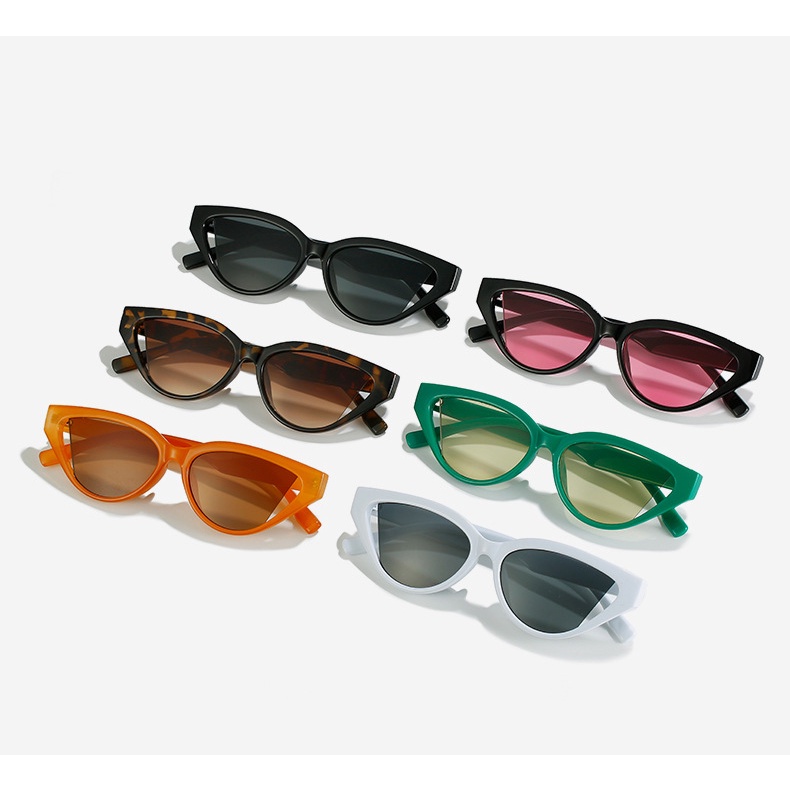 Kacamata Hitam Uv Model Mata Kucing Gaya Retro Eropa Amerika Untuk Pria Dan Wanita