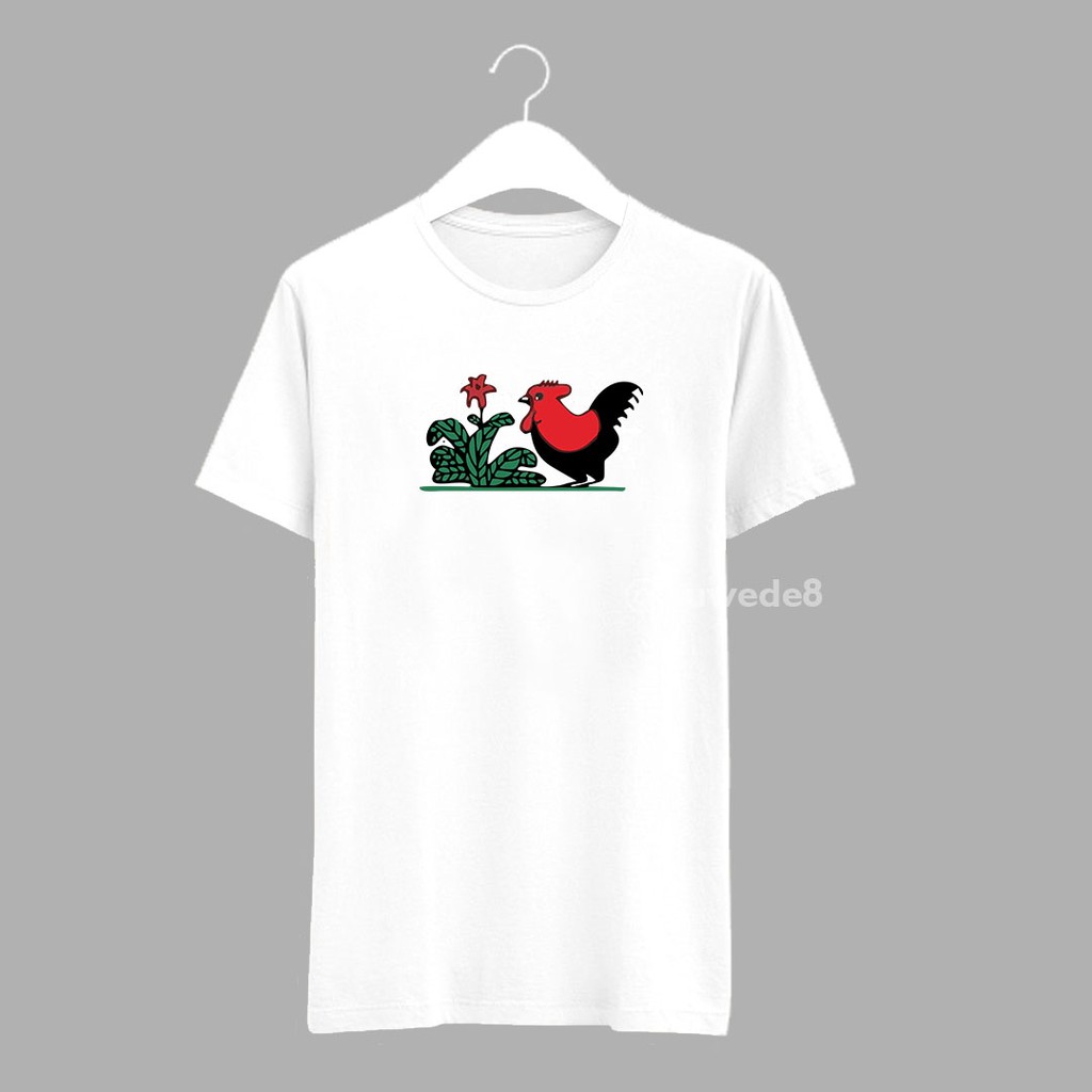 Kaos Baju Mangkok Ayam Jago | T-Shirt Kaos Ayam Jago