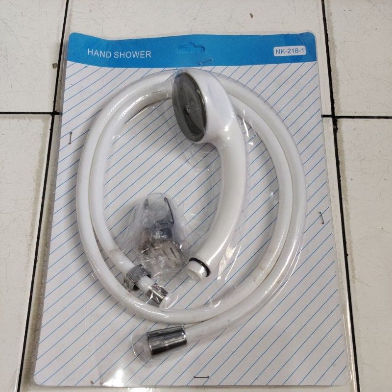 nikken hand shower putih / nikken shower mandi putih