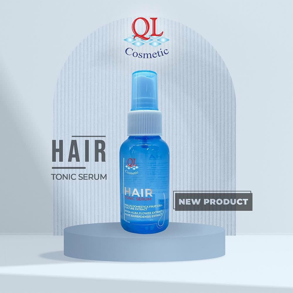 QL Cosmetic - Hair Tonic Hair Serum Vitamin Rambut - 80ml