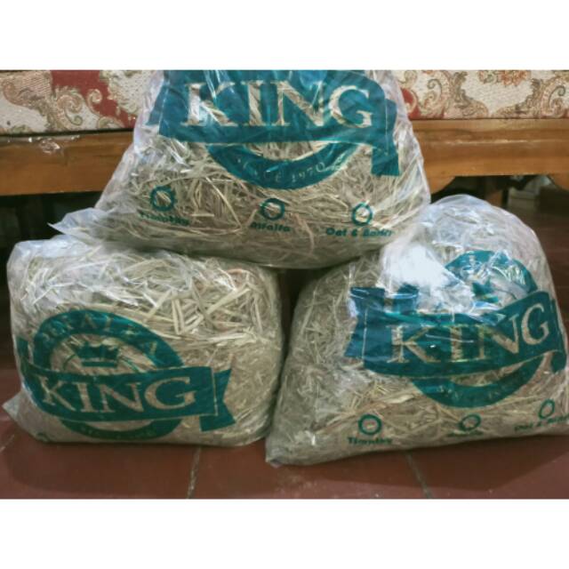 Rumput hay/rumput timothy hay/rumput hay alfalfa king/rumput alfalfa/rumput kelinci/hay 100 gr
